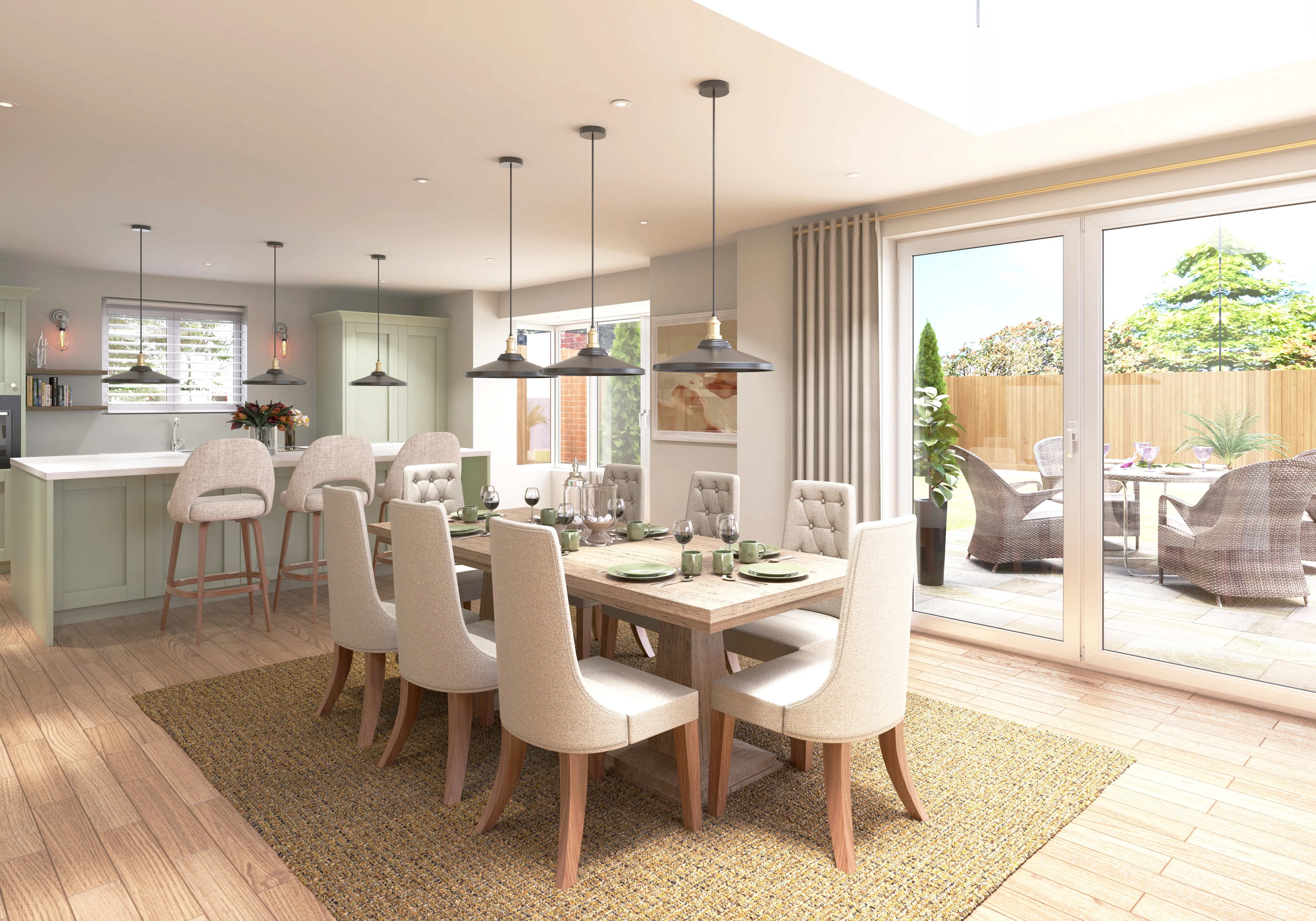 In-door render